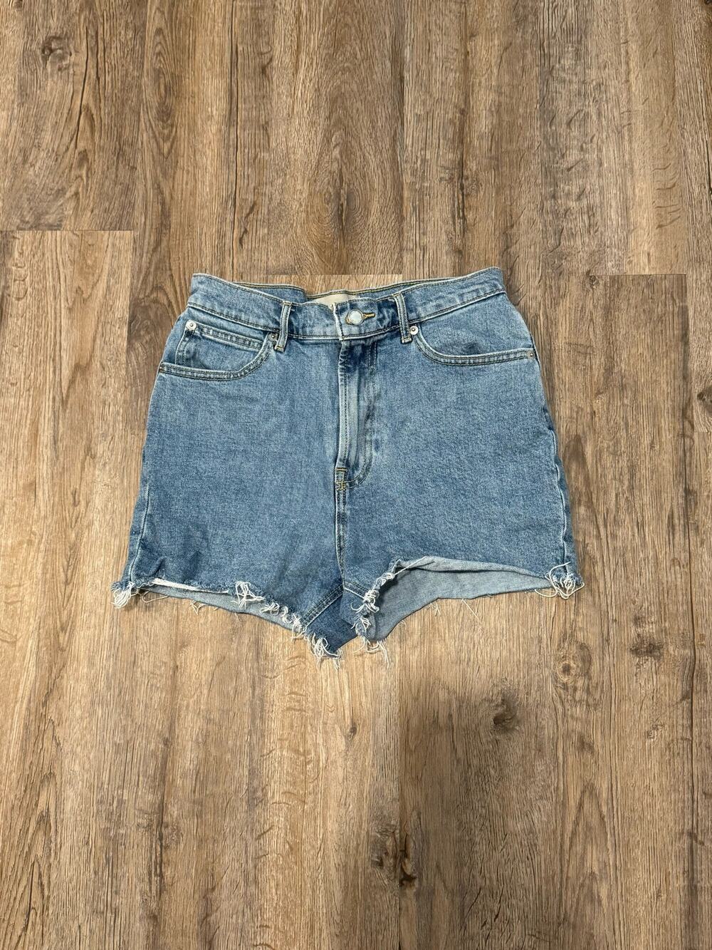 Everlane Women’s The Way High Denim Short Size 26